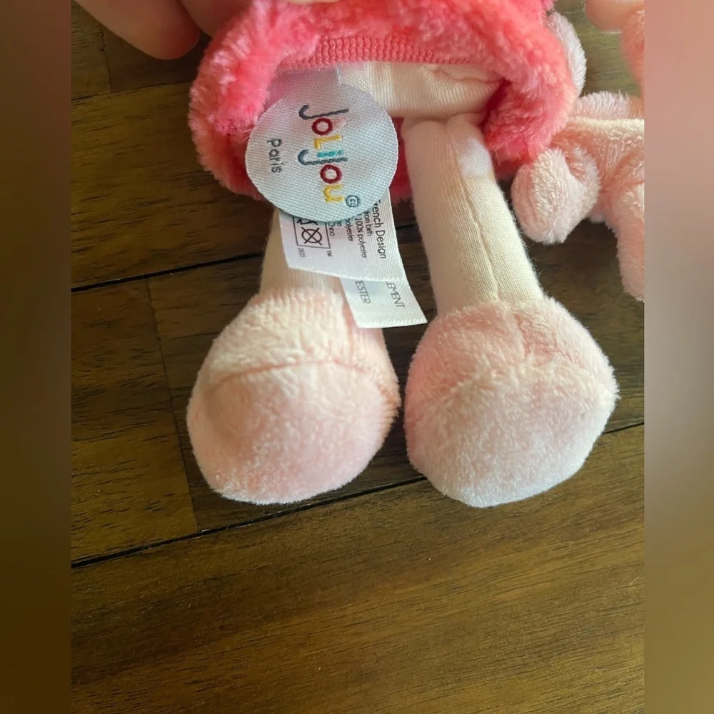 Jolijou Pink Plush Doll with Teddy